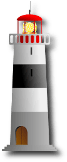 Lighthouse Graphic from www.openclipart.org/detail/23871