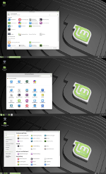Desktop environments<br>
	for Linux Mint 19 and 19.1
