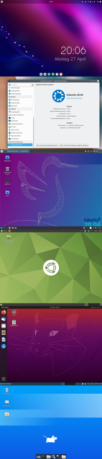 Ubuntu 20.04 desktops