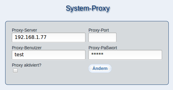 Image systemProxy